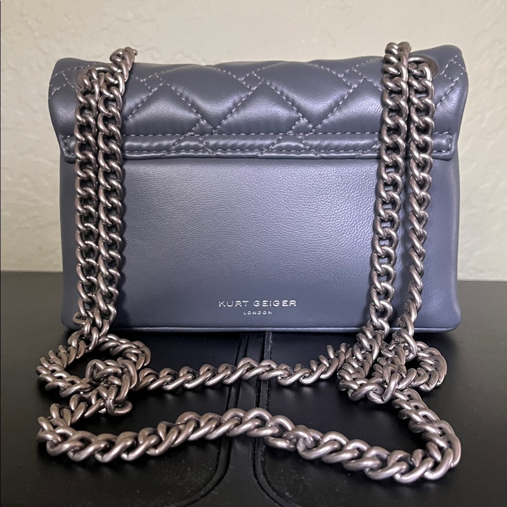 Kurt Geiger Mini Kensington Crossbody Bag
Dark Gray - Picture 3 of 6